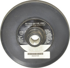 AutoQuip - 5" Diam Adhesive/PSA Disc Backing Pad - Firm Density, 12,000 RPM - Exact Tooling