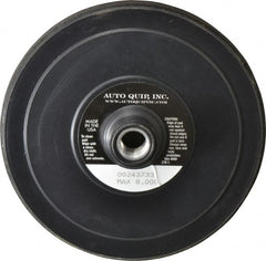 AutoQuip - 6" Diam Adhesive/PSA Disc Backing Pad - Firm Density, 8,000 RPM - Exact Tooling