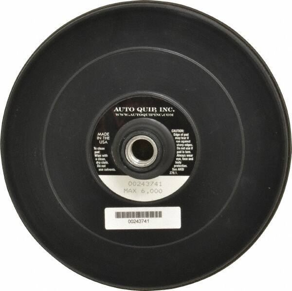 AutoQuip - 7" Diam Adhesive/PSA Disc Backing Pad - Firm Density, 6,000 RPM - Exact Tooling