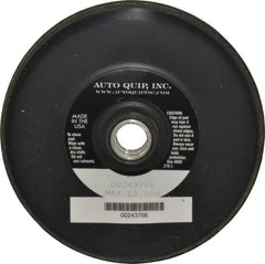 AutoQuip - 5" Diam Hook & Loop Disc Backing Pad - Firm Density, 12,000 RPM - Exact Tooling