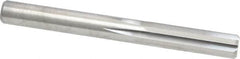 M.A. Ford - Letter V Solid Carbide 6 Flute Chucking Reamer - Straight Flute, 0.363" Straight Shank, 1-1/4" Flute Length, 3-1/2" OAL - Exact Tooling