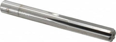 M.A. Ford - Letter X Solid Carbide 6 Flute Chucking Reamer - Straight Flute, 0.38" Straight Shank, 1-1/4" Flute Length, 3-1/2" OAL - Exact Tooling