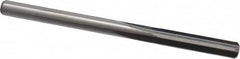 M.A. Ford - #12 Solid Carbide 4 Flute Chucking Reamer - Straight Flute, 0.182" Straight Shank, 7/8" Flute Length, 2-3/4" OAL - Exact Tooling