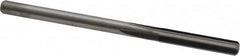 M.A. Ford - #19 Solid Carbide 4 Flute Chucking Reamer - Straight Flute, 0.158" Straight Shank, 7/8" Flute Length, 2-3/4" OAL - Exact Tooling