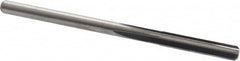 M.A. Ford - #25 Solid Carbide 4 Flute Chucking Reamer - Straight Flute, 0.143" Straight Shank, 3/4" Flute Length, 2-1/2" OAL - Exact Tooling