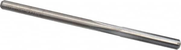 M.A. Ford - #27 Solid Carbide 4 Flute Chucking Reamer - Straight Flute, 0.135" Straight Shank, 3/4" Flute Length, 2-1/2" OAL - Exact Tooling