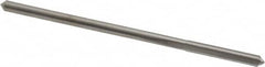 M.A. Ford - #38 Solid Carbide 4 Flute Chucking Reamer - Straight Flute, 0.096" Straight Shank, 5/8" Flute Length, 2-1/4" OAL - Exact Tooling
