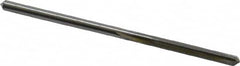 M.A. Ford - #40 Solid Carbide 4 Flute Chucking Reamer - Straight Flute, 0.096" Straight Shank, 5/8" Flute Length, 2-1/4" OAL - Exact Tooling