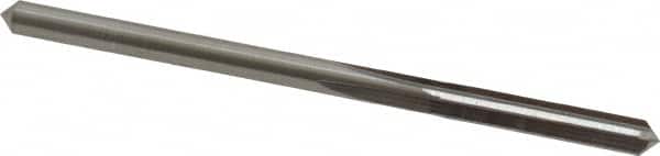 M.A. Ford - 1/8" Solid Carbide 4 Flute Chucking Reamer - Straight Flute, 0.12" Straight Shank, 5/8" Flute Length, 2-1/4" OAL - Exact Tooling