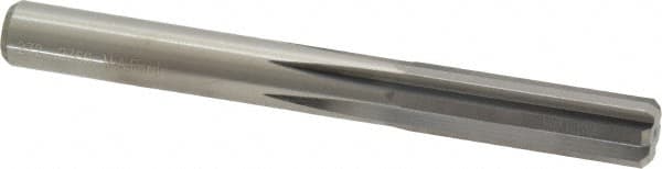 M.A. Ford - 3/8" Solid Carbide 6 Flute Chucking Reamer - Straight Flute, 0.363" Straight Shank, 1-1/4" Flute Length, 3-1/2" OAL - Exact Tooling