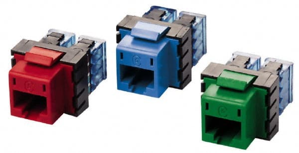 Hubbell - 8 Position, Cat5e Modular Jack - CSA Certified, RoHS Compliant, UL Listed - Exact Tooling