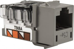 Hubbell - 8 Position, Cat5e Modular Jack - CSA Certified, RoHS Compliant, UL Listed - Exact Tooling