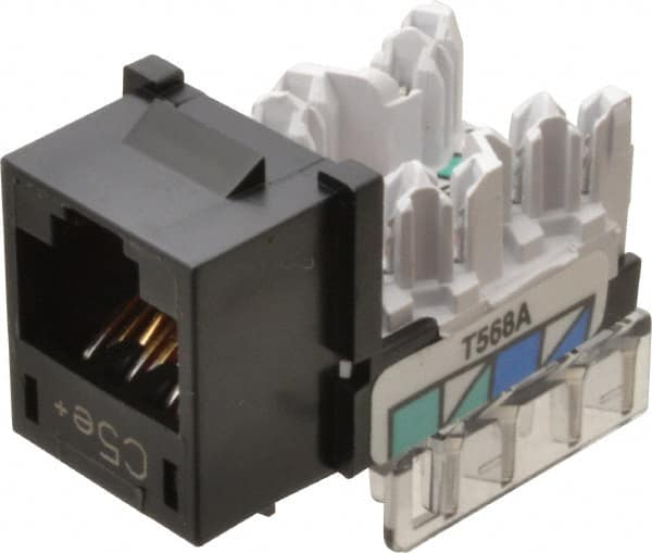 Hubbell - 8 Position, Cat5e Modular Jack - CSA Certified, RoHS Compliant, UL Listed - Exact Tooling