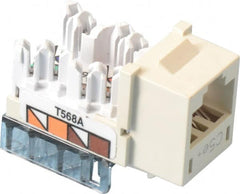 Hubbell - 8 Position, Cat5e Modular Jack - CSA Certified, RoHS Compliant, UL Listed - Exact Tooling