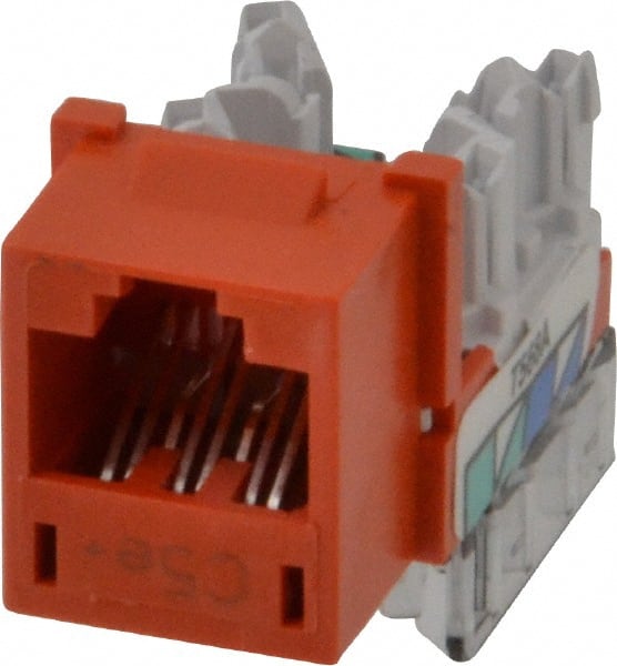 Hubbell - 8 Position, Cat5e Modular Jack - CSA Certified, RoHS Compliant, UL Listed - Exact Tooling