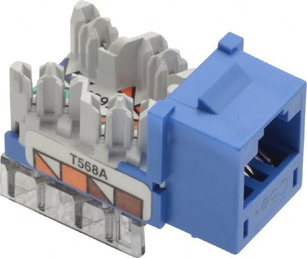 Hubbell - 8 Position, Cat5e Modular Jack - CSA Certified, RoHS Compliant, UL Listed - Exact Tooling