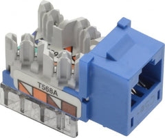 Hubbell - 8 Position, Cat5e Modular Jack - CSA Certified, RoHS Compliant, UL Listed - Exact Tooling