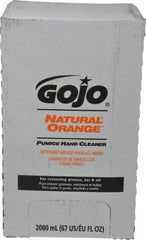 GOJO - 2 L Bag-in-Box Refill Liquid Hand Cleaner - General Duty, White, Orange Scent - Exact Tooling