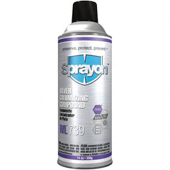 Sprayon - 16 oz Zinc Cold Galvanizing Compound - Comes in Aerosol - Exact Tooling