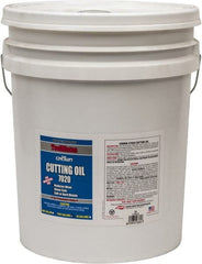 Crown - 5 Gal Pail Cutting Fluid - Straight Oil, For Deep Drawing, Drilling, Forming, Grinding, Machining, Sawing - Exact Tooling