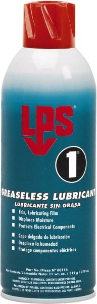 LPS - 55 Gal Drum Dry Film Penetrant/Lubricant - Clear Yellow, Food Grade - Exact Tooling