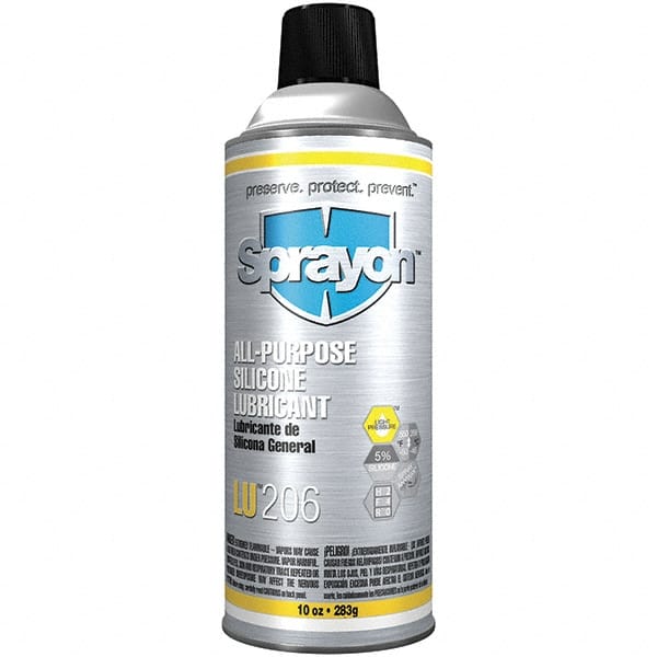 Sprayon - 16 oz Aerosol Silicone Penetrant/Lubricant - Clear, -50°F to 375°F - Exact Tooling