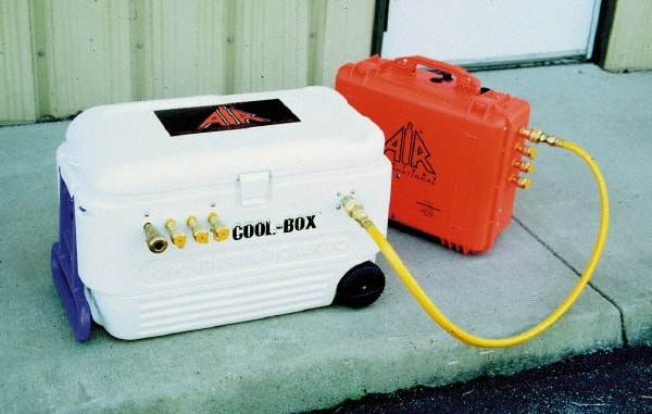 AIR Systems - 75 CFM Portable SAR Cool Box - Exact Tooling
