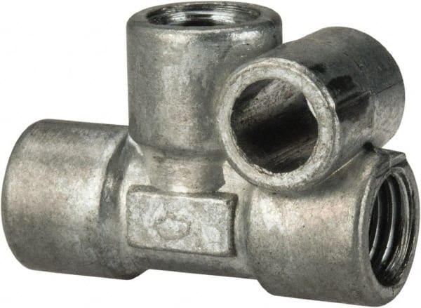Trico - 3 Port, 5/16-24 x 5/16-24 Thread, Central Lubrication System Junction - Exact Tooling