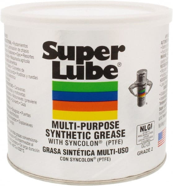 Synco Chemical - 400 g Can Synthetic General Purpose Grease - Translucent White, Food Grade, 450°F Max Temp, NLGIG 2, - Exact Tooling
