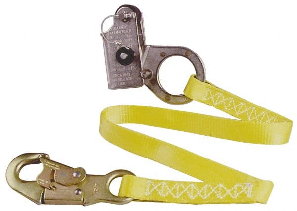 Gemtor - 2 Ft. Long Rope Grab - Shock Absorbing, Use with 5/8 or 3/4 Inch Rope, Includes Lanyard - Exact Tooling