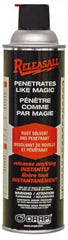 Releasall - 12 oz Rust Solvent/Penetrant - Comes in Aerosol - Exact Tooling