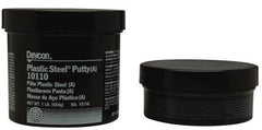 Devcon - 25 Lb Pail Two Part Epoxy - 45 min Working Time, Series Plastic Steel - Exact Tooling