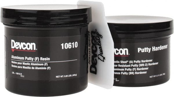 Devcon - 1 Lb Pail Two Part Epoxy - 60 min Working Time, 2,600 psi Shear Strength - Exact Tooling