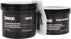 Devcon - 1 Lb Pail Two Part Epoxy - 60 min Working Time, 2,600 psi Shear Strength - Exact Tooling