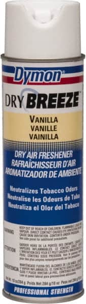 Dymon - 20 oz Aerosol Can Air Freshener - Spray, Vanilla Scent - Exact Tooling