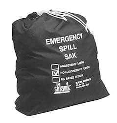 Brady SPC Sorbents - 10 Gal Capacity Hazardous Materials Spill Kit - Sack - Exact Tooling