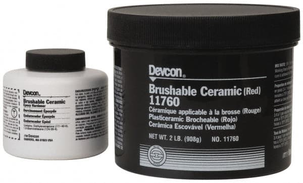Devcon - 2 Lb Pail Two Part Epoxy - 40 min Working Time, 2,000 psi Shear Strength - Exact Tooling
