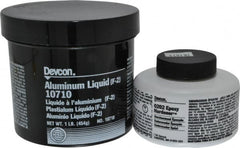 Devcon - 1 Lb Pail Two Part Epoxy - 75 min Working Time, 2,700 psi Shear Strength - Exact Tooling