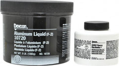 Devcon - 3 Lb Pail Two Part Epoxy - 75 min Working Time, 2,700 psi Shear Strength - Exact Tooling