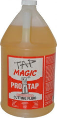 Tap Magic - Tap Magic ProTap, 1 Gal Bottle Cutting & Tapping Fluid - Semisynthetic, For Boring, Broaching, Drilling, Engraving, Facing, Milling, Reaming, Sawing, Threading, Turning - Exact Tooling