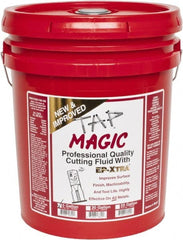 Tap Magic - Tap Magic EP-Xtra, 5 Gal Pail Cutting & Tapping Fluid - Semisynthetic, For Boring, Broaching, Drilling, Engraving, Facing, Milling, Reaming, Sawing, Threading, Turning - Exact Tooling