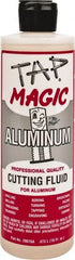 Tap Magic - Tap Magic Aluminum, 1 Pt Bottle Cutting & Tapping Fluid - Semisynthetic, For Boring, Broaching, Drilling, Engraving, Facing, Milling, Reaming, Sawing, Threading, Turning - Exact Tooling