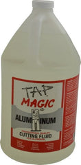 Tap Magic - Tap Magic Aluminum, 1 Gal Bottle Cutting & Tapping Fluid - Semisynthetic, For Boring, Broaching, Drilling, Engraving, Facing, Milling, Reaming, Sawing, Threading, Turning - Exact Tooling