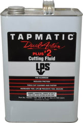 LPS - Tapmatic Plus #2, 1 Gal Bottle Cutting & Tapping Fluid - Synthetic, For Boring, Broaching, Drawing, Drilling, Engraving, Facing, Finishing, Grinding, Milling, Reaming, Sawing, Stamping, Tapping, Threading, Turning - Exact Tooling