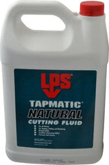 LPS - Tapmatic Natural, 1 Gal Bottle Cutting & Tapping Fluid - Straight Oil, For Boring, Broaching, Drilling, Engraving, Facing, Milling, Reaming, Sawing, Tapping, Threading, Turning - Exact Tooling