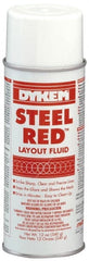 Dykem - Red Layout Fluid - 12 Ounce Aerosol Can - Exact Tooling