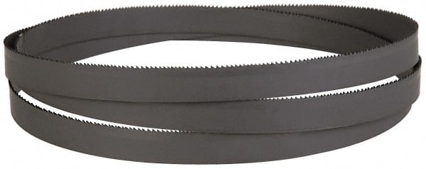 M.K. MORSE - 10 to 14 TPI, 7' 1" Long x 3/4" Wide x 0.035" Thick, Welded Band Saw Blade - High Speed Steel, Bi-Metal, Toothed Edge, Raker Tooth Set - Exact Tooling