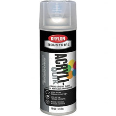 Krylon - Crystal Clear, 11 oz Net Fill, Gloss, Lacquer Spray Paint - 15 to 20 Sq Ft per Can, 11 oz Container, Use on Radios, Stereos & Other Electronic Units, Televisions - Exact Tooling