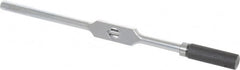 Starrett - 5/16 to 3/4" Tap Capacity, Straight Handle Tap Wrench - 16" Overall Length - Exact Tooling