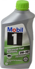 Mobil - 1 Quart Synthetic Engine Oil - Grade 0W-30 - Exact Tooling